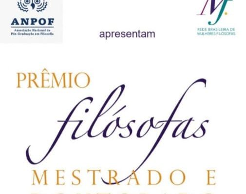Chamada Interna Prêmio Mulheres Filósofas 2024