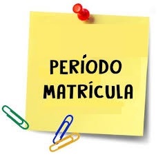 Período de Matrícula Institucional