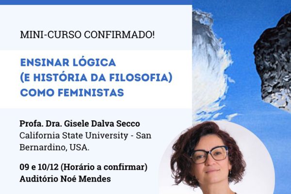 Mini curso confirmado na XVII Jornada de Pesquisa em Filosofia da UFPI