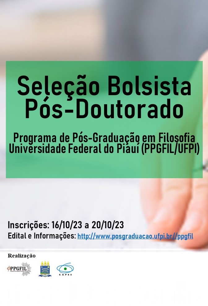 Edital de Bolsas para Mestrado e Doutorado 2023-1 - PPGDIP